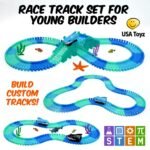 USA Toyz Ocean Race Tracks for Kids- 265pk - Image 4