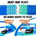 USA Toyz Ocean Race Tracks for Kids- 265pk - Image 5