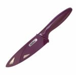 Utility paring kitchen knife with sheath cover - Image 4